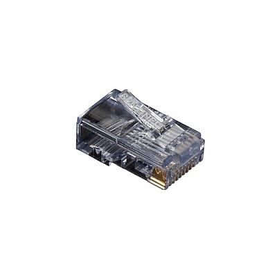Black Box Rj45 Modular Plug For Round Stranded Cable, Gsa, Taa (FM105)