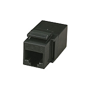 Black Box Cat5e Coupler - Unshielded, Black (FM450)