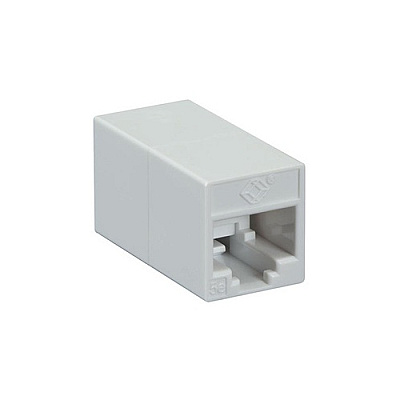 Black Box Cat5e Unshielded Straight-pin Coupler - White, 10-pack, Gsa, Taa (FM506R210PAK)