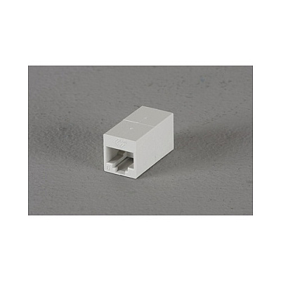 Black Box Cat6 Unshielded Straight-pin Coupler - White, 10-pack, Gsa, Taa (FM60610PAK)