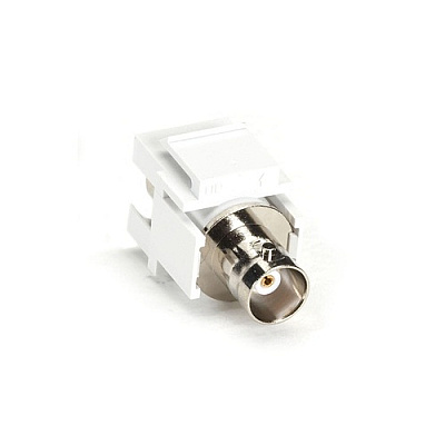 Black Box Keystone Snap Fitting - Bnc, White, Gsa, Taa (FMT362R2)