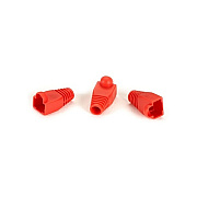 Black Box Snagless Cable Boot - Red, 50-pack (FMT720)