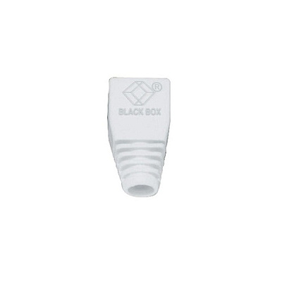 Black Box Snagless Cable Boot - White, 50-pack (FMT723)