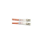 Black Box Om2 50/125 Multimode Fiber Optic Patch Cable - Ofnr Pvc, Lc To Lc, Orange, 2-m (6.5-ft.) (FO50002MLCLC)