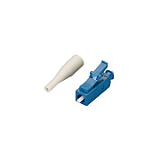 Black Box Ceramic Fiber Optic Connector - 125-micron, Singlemode, Simplex, Lc, 0.9-mm Boot, Gsa, Taa (FOT218)