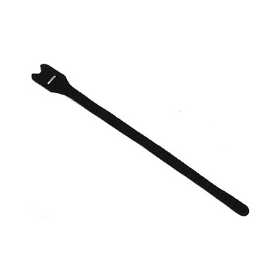 Black Box Hook-and-loop Cable Wrap - 1/2" X 12", Black, 10-pack, Gsa, Taa (FT9120)