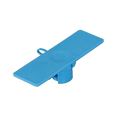 Black Box Cable Id Tags - 5/8"w X 2"l, 100-pack, Blue, Gsa, Taa (FT913)