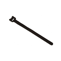 Black Box Hook And Loop Cable Wrap - 1/2" X 8", Black, 100-pack, Gsa, Taa (FT9275)