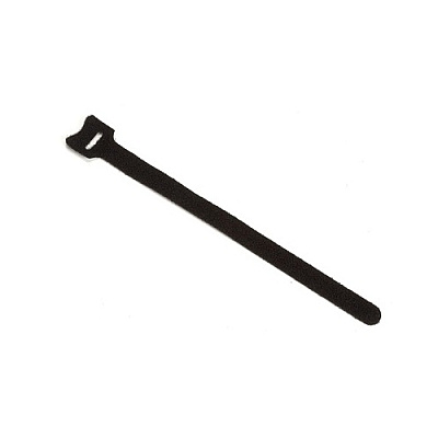Black Box Hook And Loop Cable Wrap - 1/2" X 8", Black, 100-pack, Gsa, Taa (FT9275)