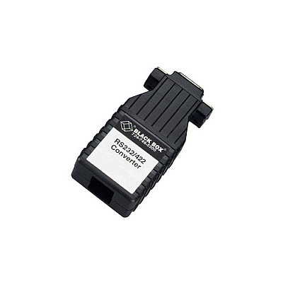 Black Box Async Rs-232 To Rs-422 Interface Converter - Db9 To Rj-45, Gsa, Taa (IC631AF)