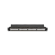 Black Box Cat5e Feed-through Patch Panel - 1u, Shielded, 48-port, Gsa, Taa (JPM806AHD)