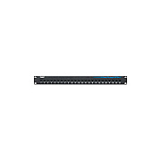 Black Box Cat5e Feed-through Patch Panel - 1u, Unshielded, 24-port, Gsa, Taa (JPM808AR2)
