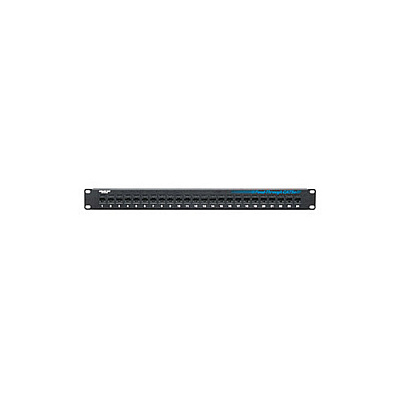 Black Box Cat5e Feed-through Patch Panel - 1u, Unshielded, 24-port, Gsa, Taa (JPM808AR2)