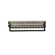Black Box Cat6 Patch Panel - Feed-through, 2u, Shielded, 48-port, Gsa, Taa (JPM816A)
