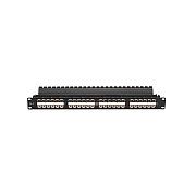 Black Box Cat6 Feed-through Patch Panel - 1u, Unshielded, 48-port, Gsa, Taa (JPM820AHD)