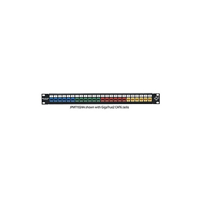 Black Box Multimedia Patch Panel - 1u, 24-port, Gsa, Taa (JPMT1024A)