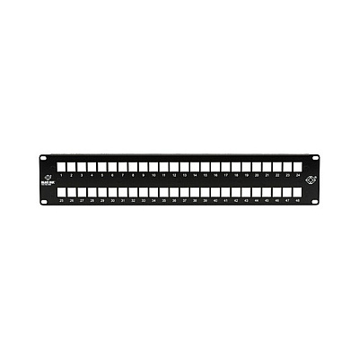Black Box Multimedia Patch Panel - 2u, 48-port, Gsa, Taa (JPMT1048A)