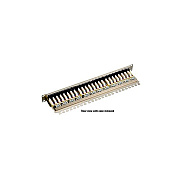 Black Box Cat6 Shielded Patch Panel - 1u, 24-port, Gsa, Taa (JPS60A24)