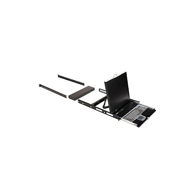 Black Box 19" Lcd Console Drawer With 8-port Kvm Switch, Gsa, Taa (KVT419A8UVR2)