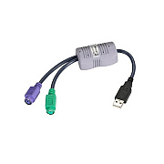Black Box Usb To Ps/2 Flash-upgradable Converter Cable (KVUSB2PS2)