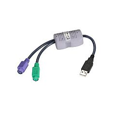 Black Box Usb To Ps/2 Flash-upgradable Converter Cable (KVUSB2PS2)