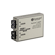 Black Box Gigabit Ethernet Mode Converter 1000-mbps Multimode Fiber To 1000-mbps Singlemode Fiber,850/1300nm,0.3km To 5km,(2)sc,gsa,taa (LMC1001A)