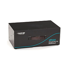 Black Box Kvm Switch - Tri-head, Dvi-d Dual-link, Usb True Emulation, Audio, 4-port , Gsa, Taa (KV2304A)