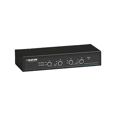 Black Box Dt Kvm Switch Displayport With Usb And Audio - 4-port, Gsa, Taa (KV9704A)