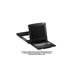 Black Box 17" Lcd Console Drawer With 16-port Catx Kvm Switch, Gsa, Taa (KVT517A16CATX)