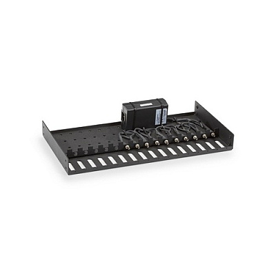 Black Box Rackmount Tray - 16-slot, Power Supply, Lbhxxxa, Le15xxa, And Lp004a Series, Gsa, Taa (LH1505PRACK)