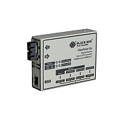 Black Box Gigabit Ethernet Media Converter-1000-mbps Copper To 1000-mbps Multimode Fiber, 850nm, 0.3km, Sc, Gsa, Taa (LMC1003AR3)