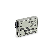 Black Box Gigabit Ethernet Media Converter - 1000-mbps Copper To 1000-mbps Singlemode Fiber, 1310nm, 10km, Sc, Gsa, Taa (LMC1004AR3)