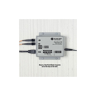 Black Box Wallmount Kit - Flexpoint Media Converters, Gsa, Taa (LMC206WALL)