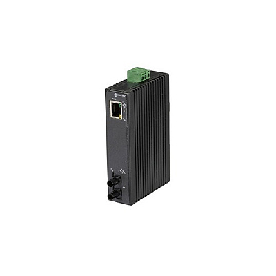 Black Box Fast Ethernet Industrial Media Converter 10/100-mbps Copper To 100-mbps Mm Fiber,hardened Temperature,1300nm,2km,st,gsa,taa (LMC270AMMST)