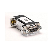 Black Box Rs-232 Modem Eliminator - Db9 Male/female, Gsa, Taa (ME212)