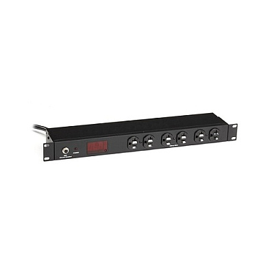 Black Box Horizontal Metered Pdu - 15-amp Single Circuit, 120v, 14-outlet, 5-15r, 5-15p (PDUMH14S15120V)