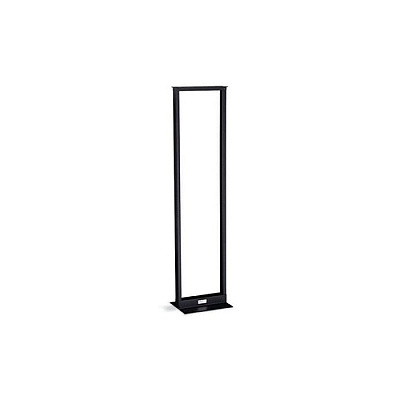 Black Box Aluminum Distribution Rack - 45u, 2-post Rack, 19"w X 14"d, 12-24 Mounting, Black, 1000-lb. Capacity, Gsa, Taa (RM162AR3)