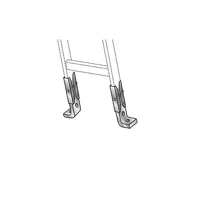 Black Box Ladder Rack Foot Kit, Gsa, Taa (RM649R2)