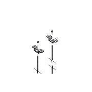 Black Box Threaded Ceiling Kit, Gsa, Taa (RM659R3)