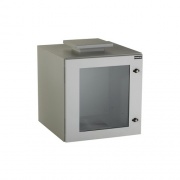 Black Box Nema 12 Wallmount Cabinet With Fan - 12u, 24" Cube, Single-hinged, Beige, Gsa, Taa, Non-returnable/non-cancelable (RMW5120AF)