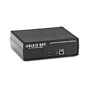 Black Box Db9 A/b Switch - Latching, Remote Controlled Ethernet Rs-232, Dry Contact, Gsa, Taa (SW1046A)