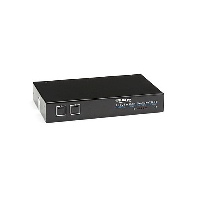 Black Box Kvm Switch - Vga, Usb, Eal2+ Eal4+ Certified, Tempest Level I (level A) Qualified Design, 2-port, Gsa, Taa (SW2006AUSBEAL)