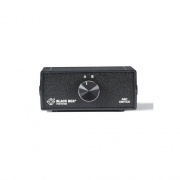 Black Box 2-to-1 Cat5 Fast Ethernet Manual Desktop Switch - Rj45, Gsa, Taa (SWJ100A)