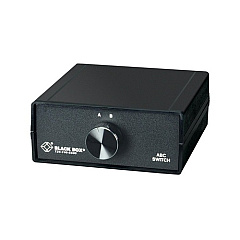Black Box Rj45 2-to-1 Cat5 Ethernet 10 Mbps Manual Desktop Switch, Taa (SWL065A)
