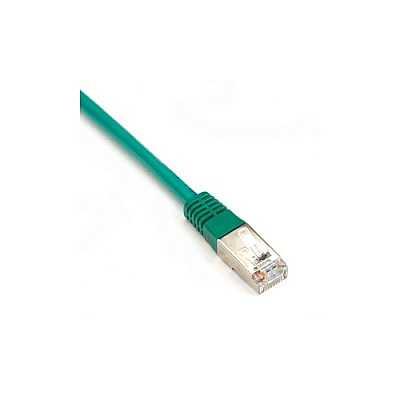 Black Box Cat5e 100-mhz Molded Slimline Stranded Ethernet Patch Cable-shielded (f/utp), Cm Pvc (rj45 M/m), Green, 6-ft. (1.8-m) (EVNSL0172GN0006)