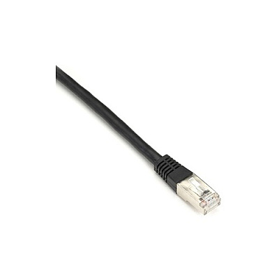 Black Box Cat6 250-mhz Molded Slimline Stranded Ethernet Patch Cable-shielded (s/ftp), Cm Pvc (rj45 M/m), Black, 10-ft. (3.0-m) (EVNSL0272BK0010)