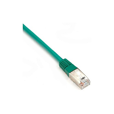 Black Box Cat6 250-mhz Molded Slimline Stranded Ethernet Patch Cable-shielded (s/ftp), Cm Pvc (rj45 M/m), Green, 10-ft. (3.0-m) (EVNSL0272GN0010)