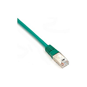Black Box Cat6 250-mhz Molded Slimline Stranded Ethernet Patch Cable-shielded (s/ftp), Cm Pvc (rj45 M/m), Green, 30-ft. (9.1-m) (EVNSL0272GN0030)