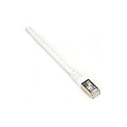 Black Box Cat6 250-mhz Molded Slimline Stranded Ethernet Patch Cable-shielded (s/ftp), Cm Pvc (rj45 M/m), White, 15-ft. (4.6-m) (EVNSL0272WH0015)
