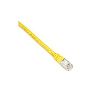 Black Box Cat6 250-mhz Molded Slimline Stranded Ethernet Patch Cable-shielded (s/ftp), Cm Pvc (rj45 M/m), Yellow, 3-ft. (0.9-m) (EVNSL0272YL0003)